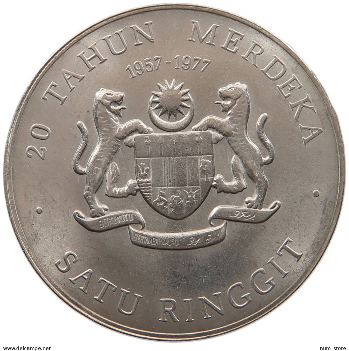 MALAYSIA 1 RINGGIT 1977 #s098 0147 - Malaysie