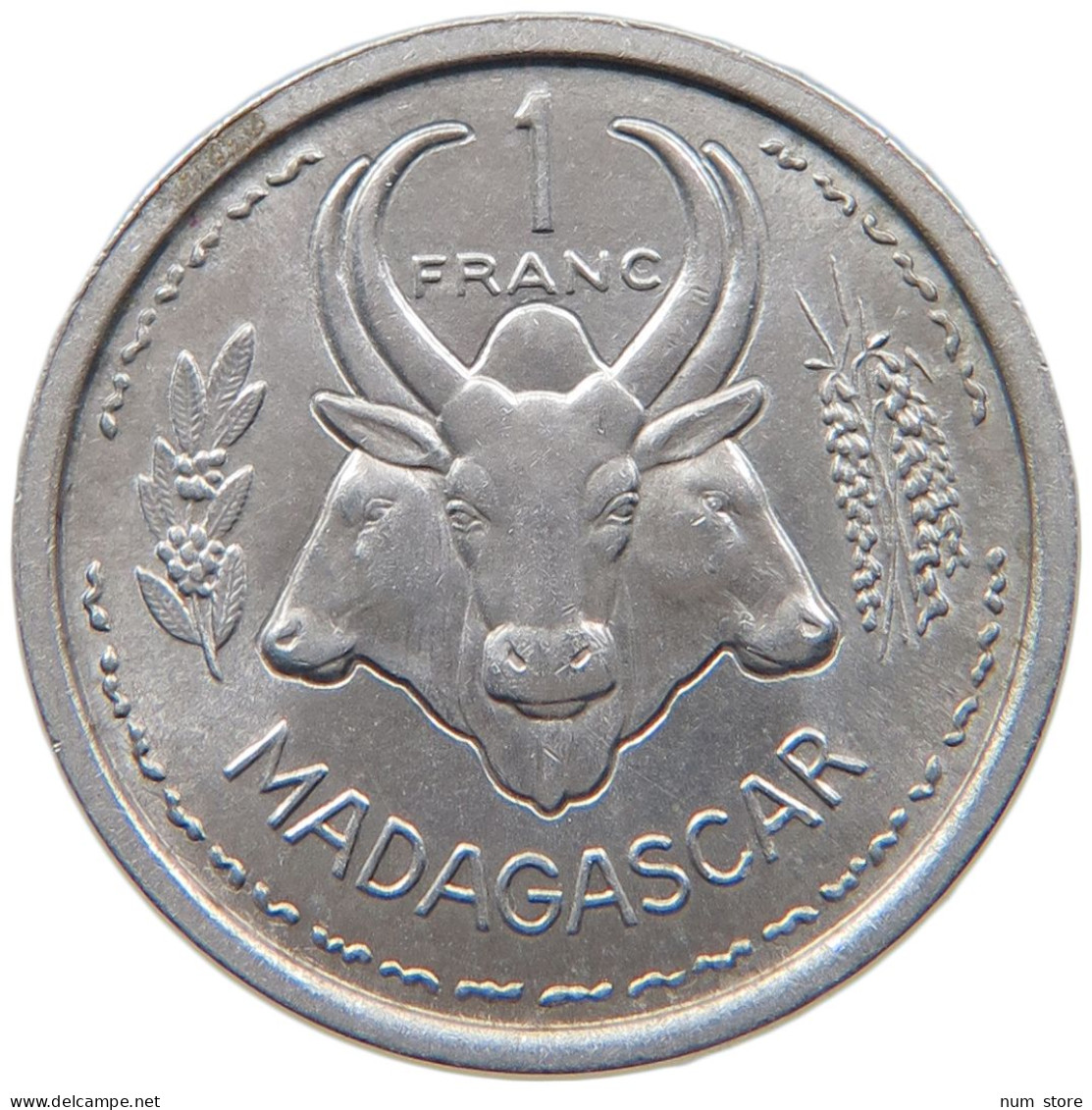 MADAGASCAR FRANC 1958 #s093 0251 - Madagaskar