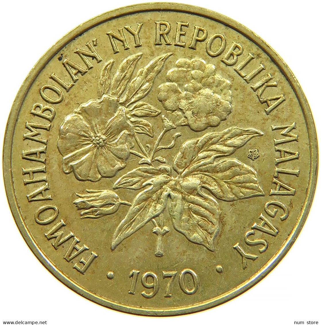 MADAGASCAR 20 FRANCS 1970 #s098 0405 - Madagaskar