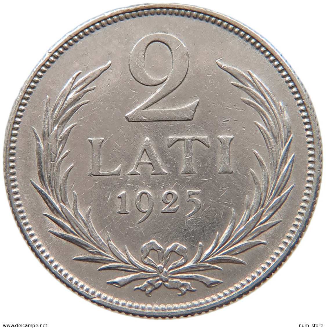 LATVIA 2 LATI 1925 #s094 0107 - Lettland