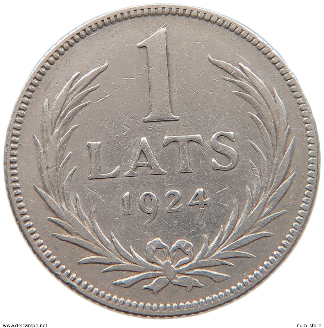 LATVIA 1 LATS 1924 #s094 0185 - Lettonie