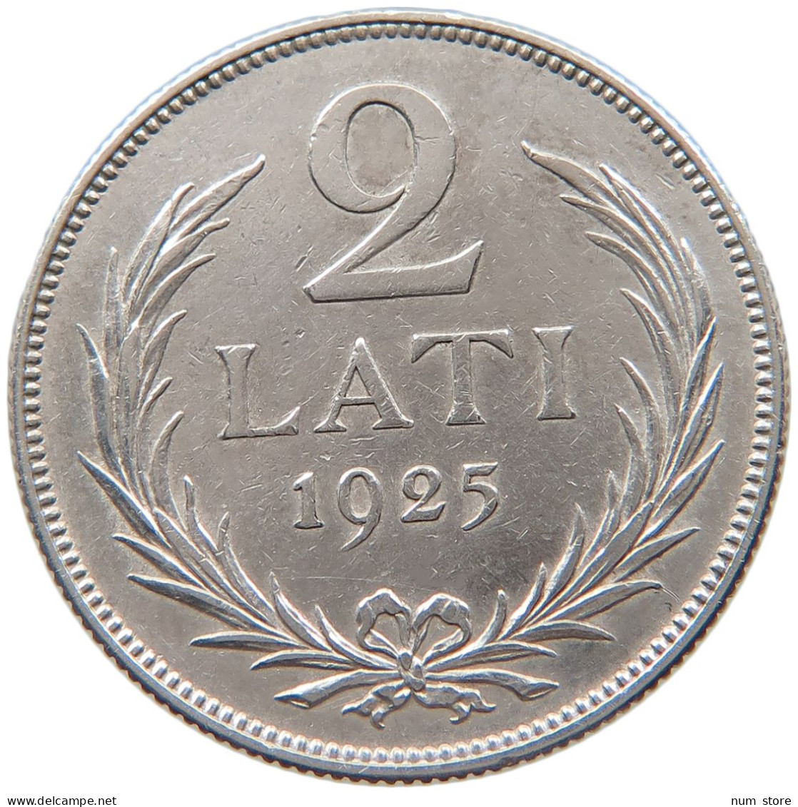 LATVIA 2 LATI 1925 #s101 0409 - Lettonie