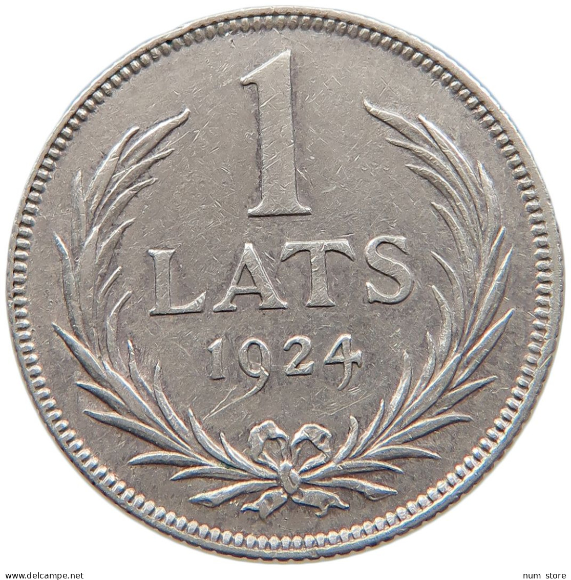 LATVIA 1 LATS 1924 #s094 0187 - Lettonie
