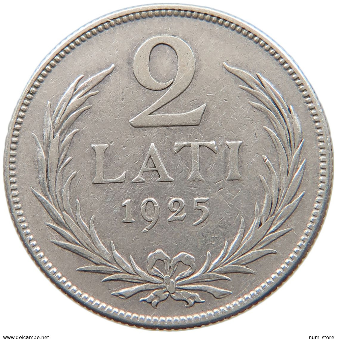 LATVIA 2 LATI 1925 #s094 0109 - Letland