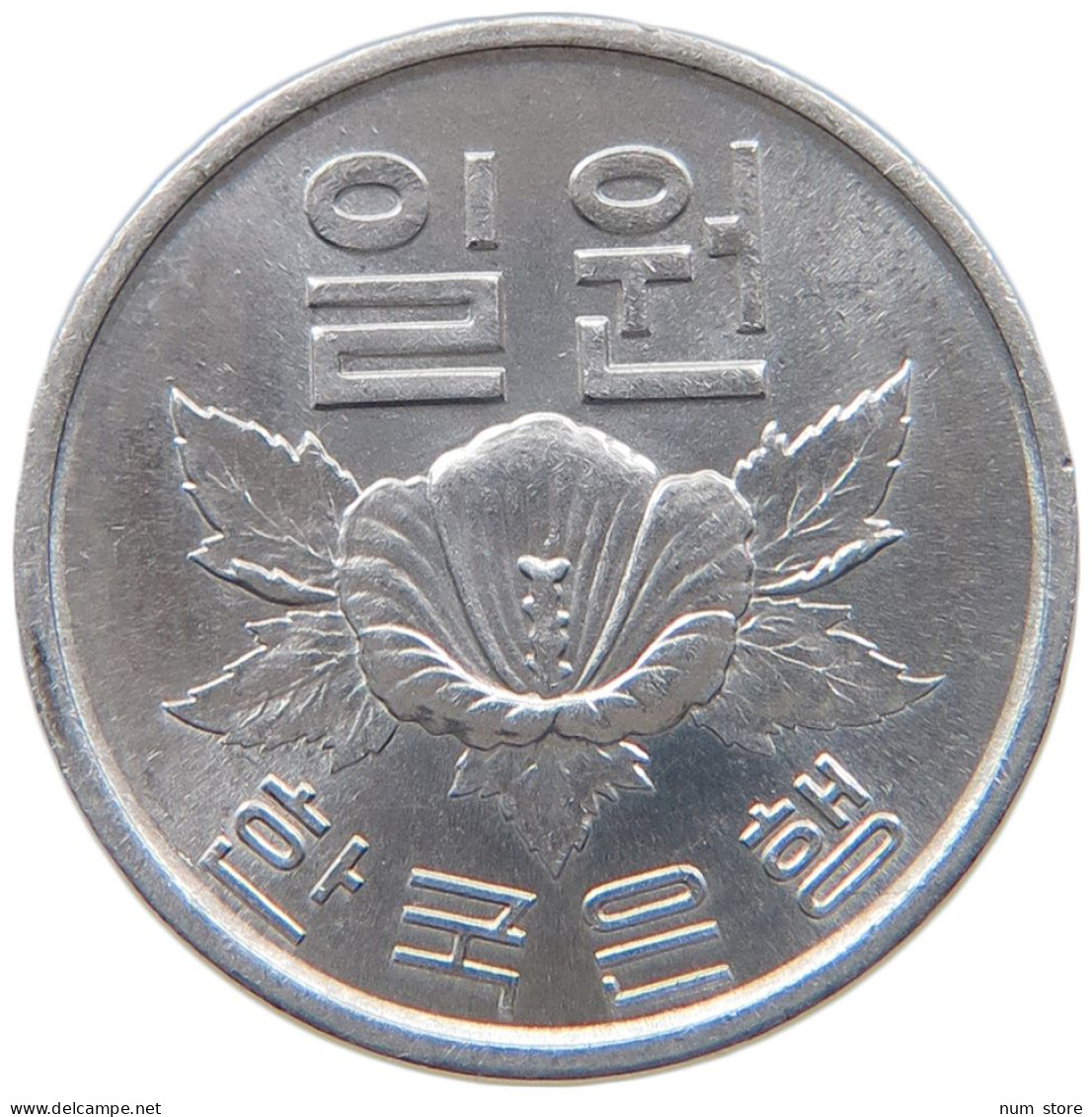 KOREA 1 WON 1969 #s089 0299 - Korea (Süd-)