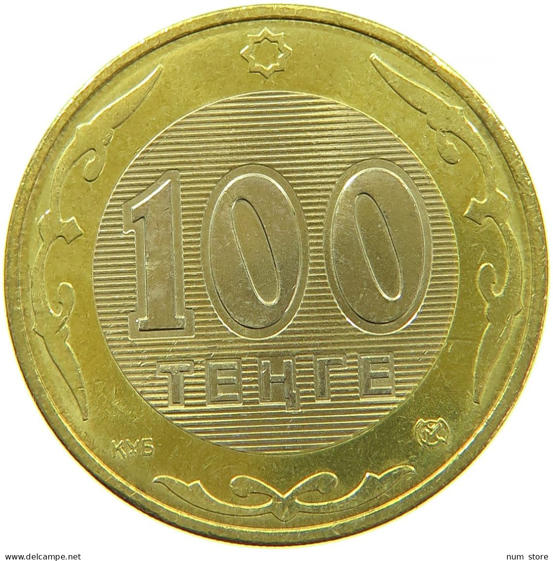 KAZAKHSTAN 100 TENGE 2002 #s095 0599 - Kazajstán