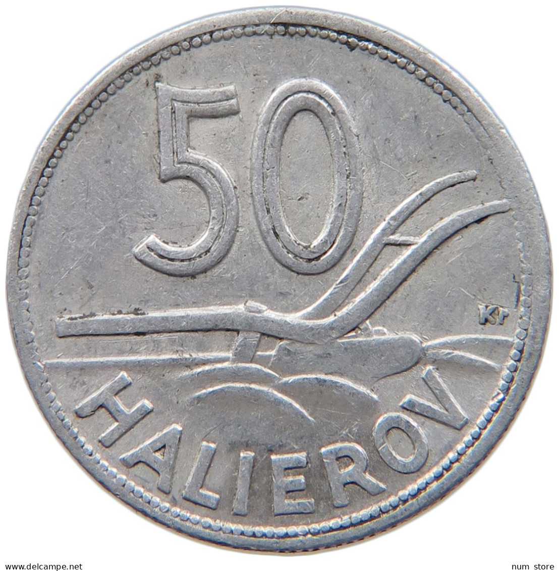SLOVAKIA 50 HALIEROV 1943 #s089 0395 - Slovaquie