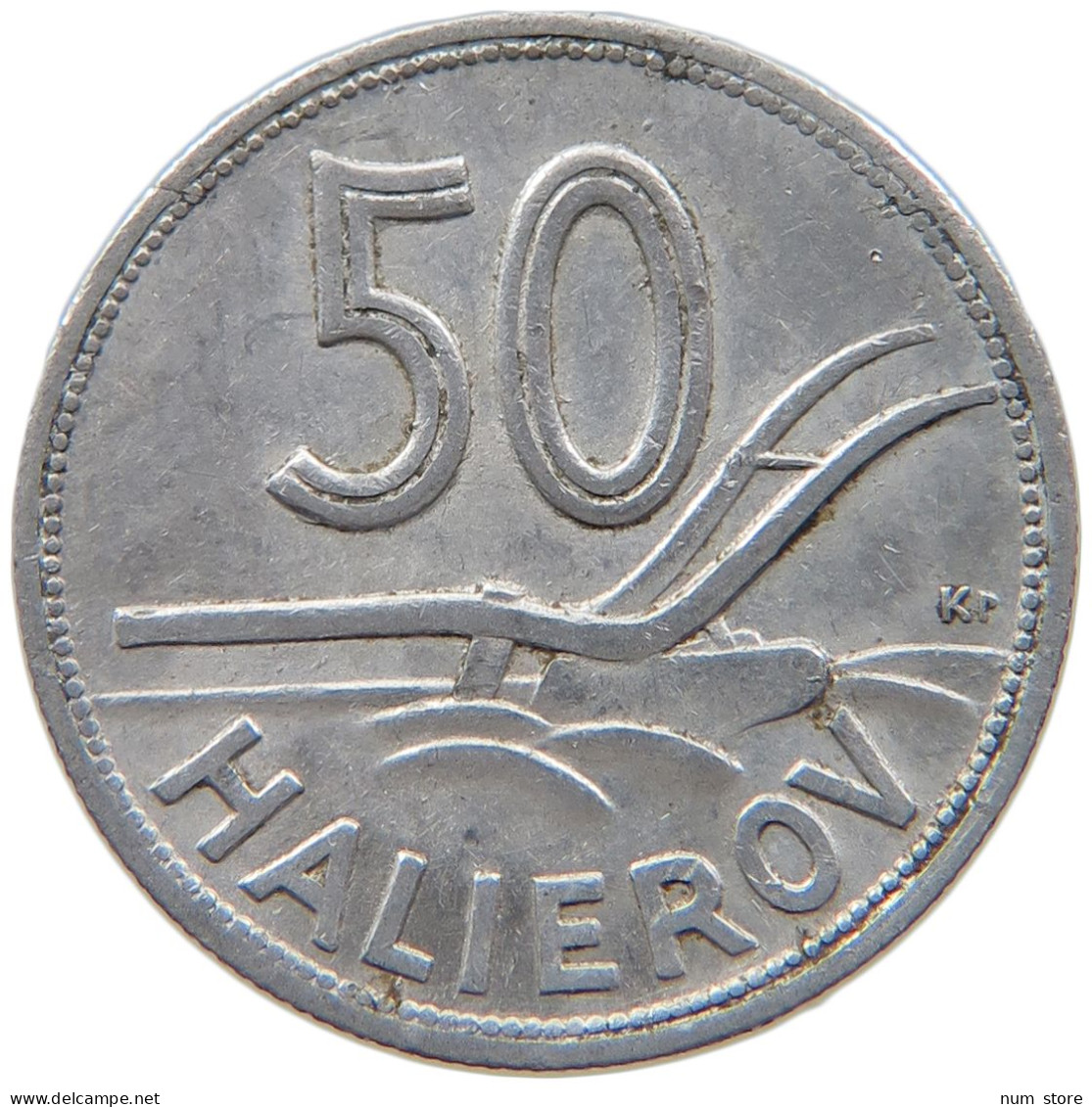 SLOVAKIA 50 HALIEROV 1943 #s093 0235 - Eslovaquia