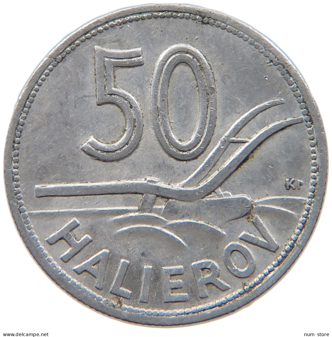SLOVAKIA 50 HALIEROV 1943 #s093 0235 - Slowakei