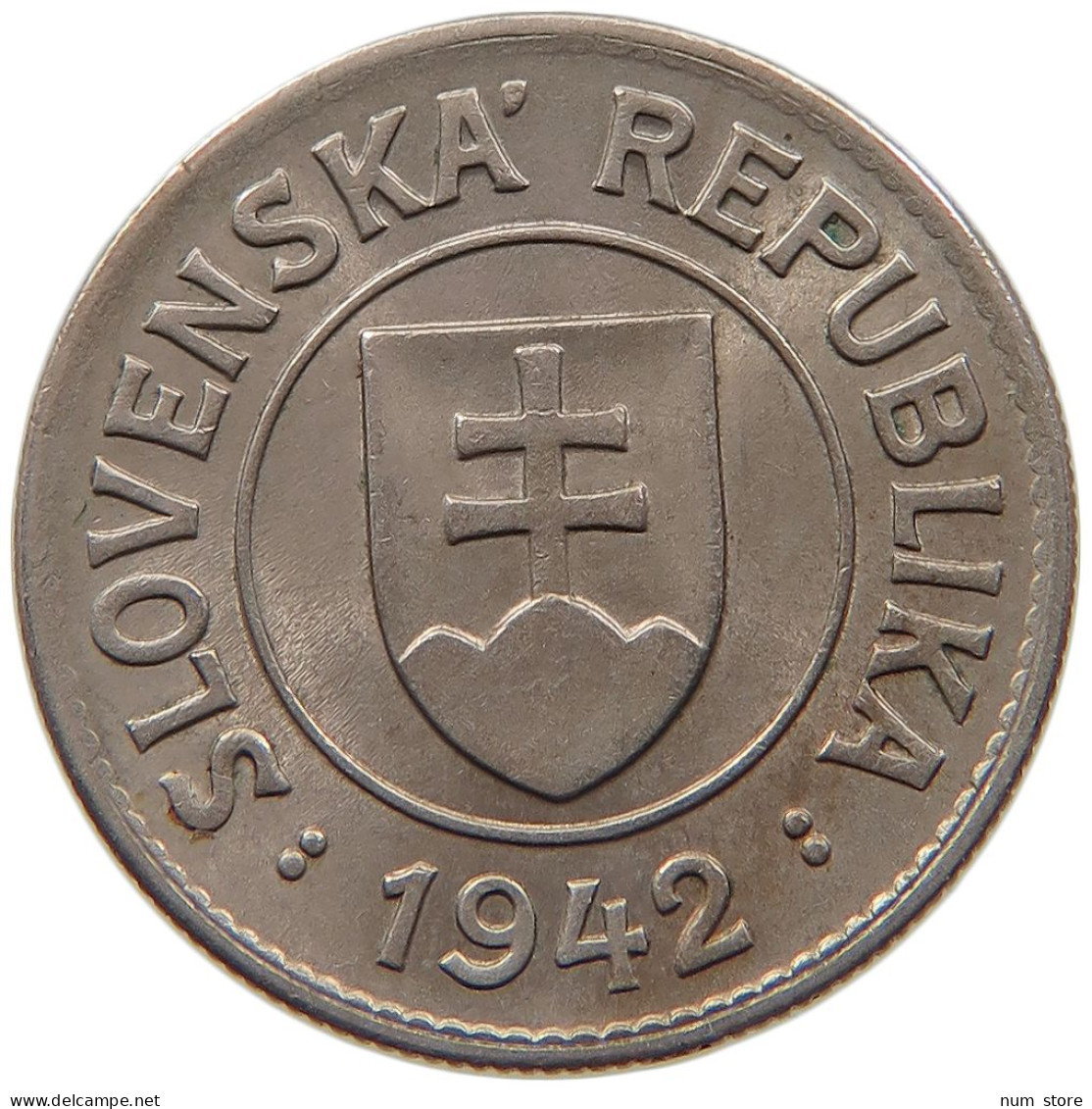 SLOVAKIA KORUNA 1942 #s093 0167 - Slowakei