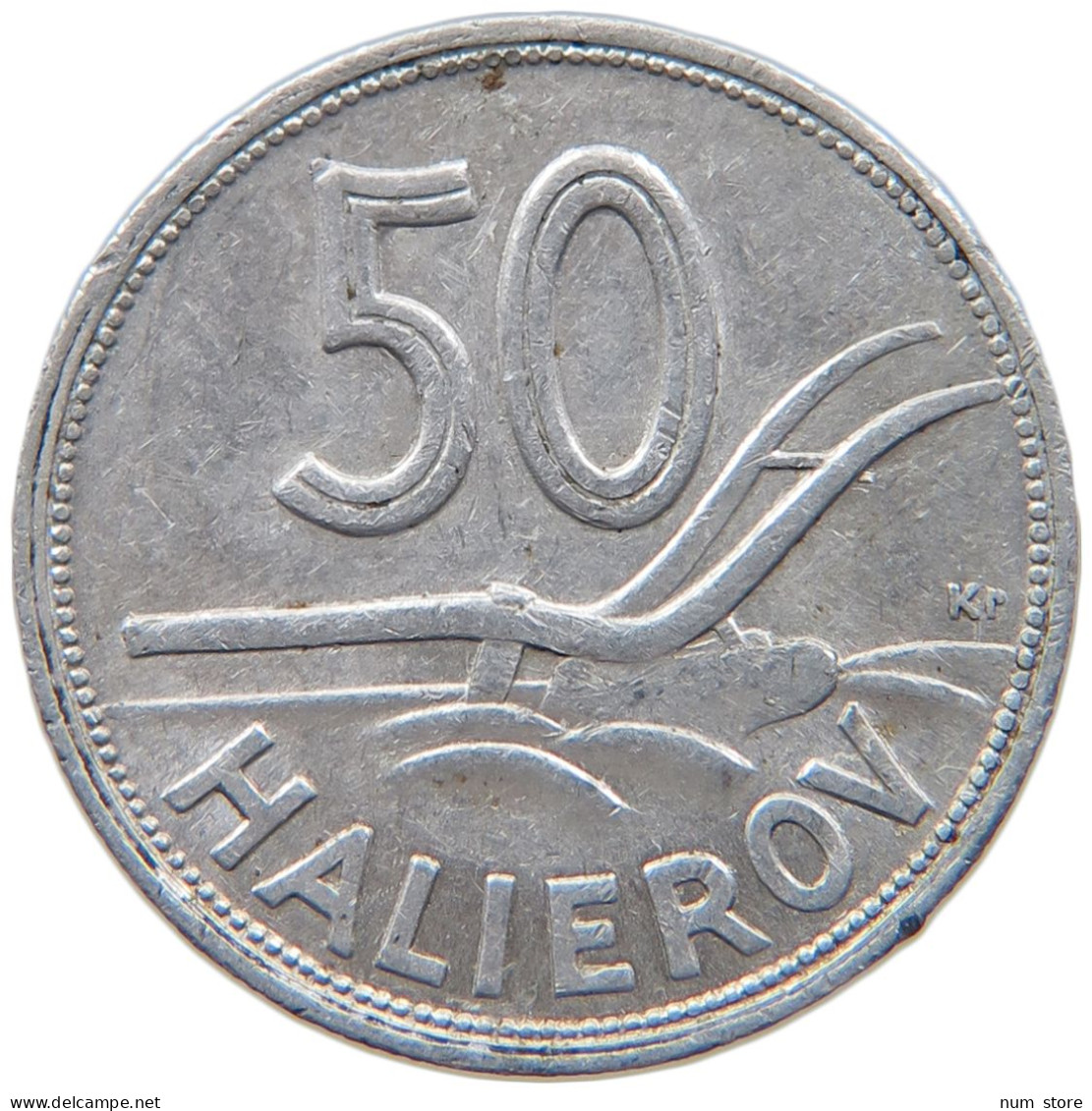 SLOVAKIA 50 HALIEROV 1943 #s089 0393 - Slowakei