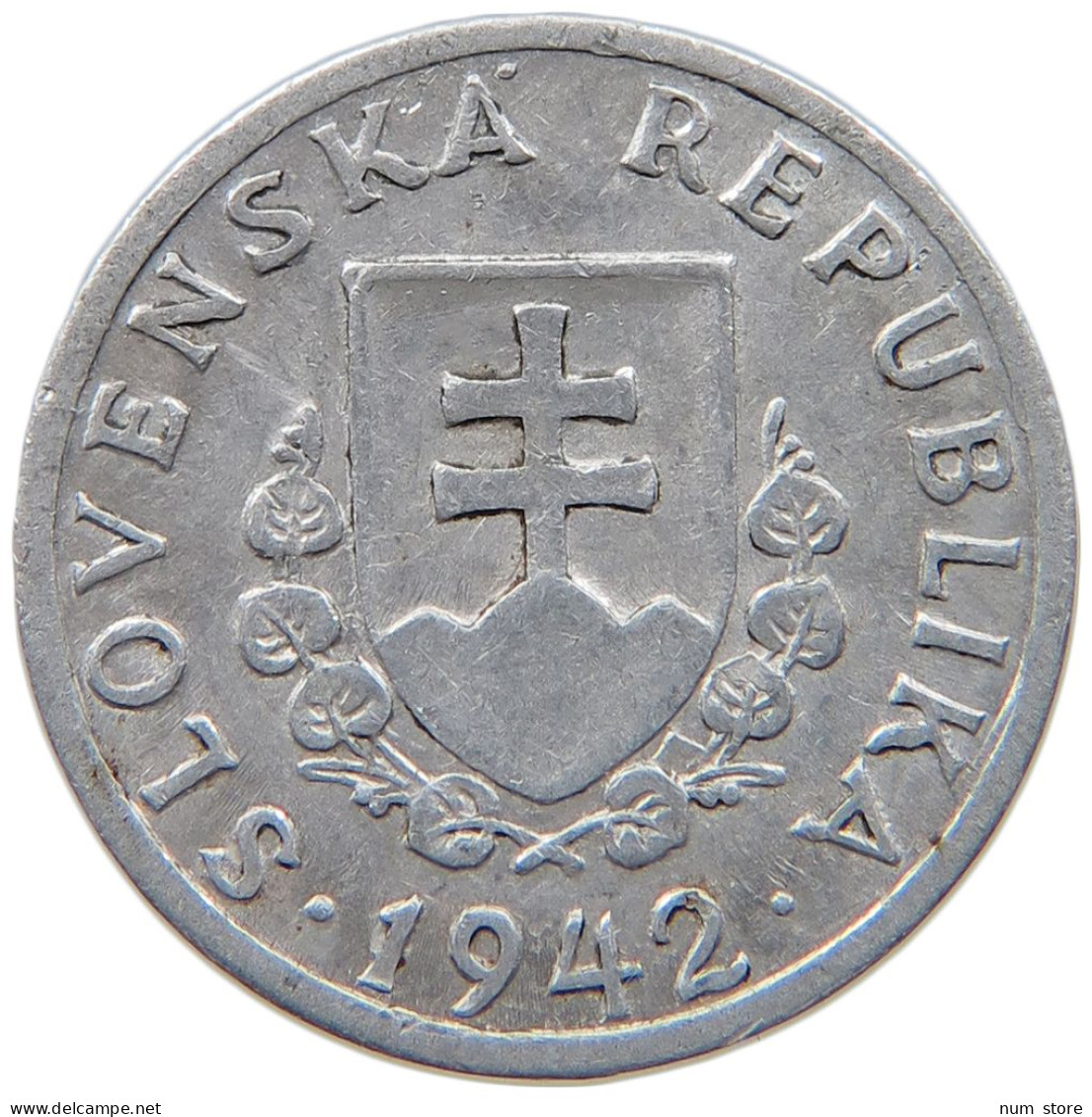 SLOVAKIA 20 HALIEROV 1942 #s089 0319 - Slovaquie