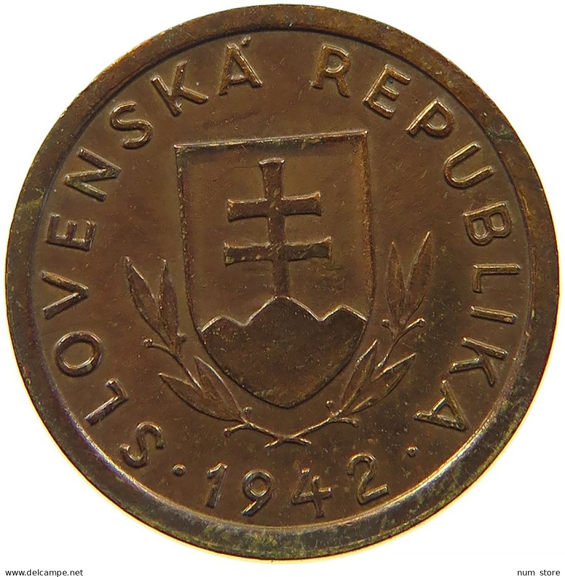 SLOVAKIA 10 HALIEROV 1942 #s096 0645 - Slovaquie