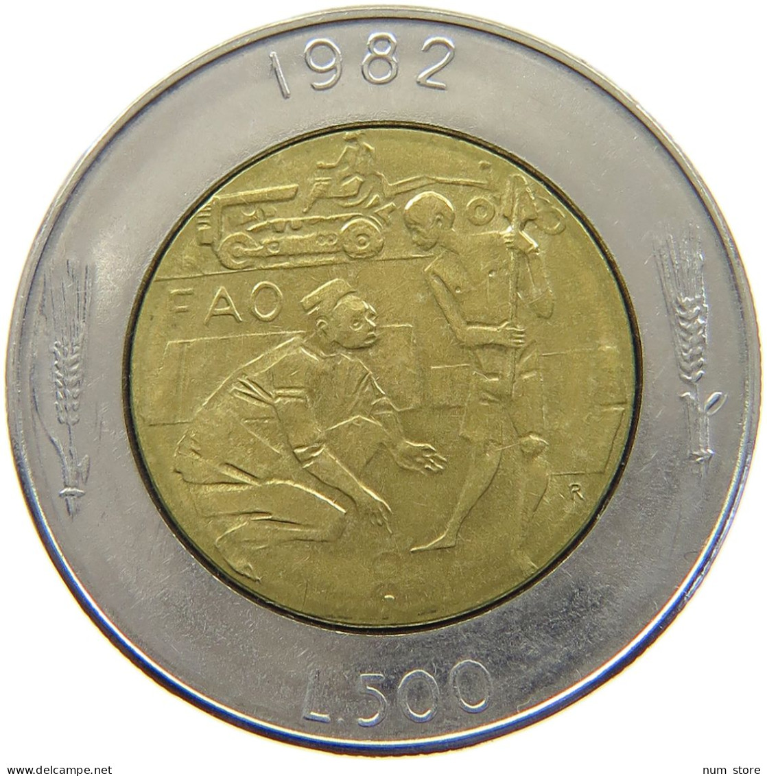 SAN MARINO 500 LIRE 1982 #s098 0349 - San Marino