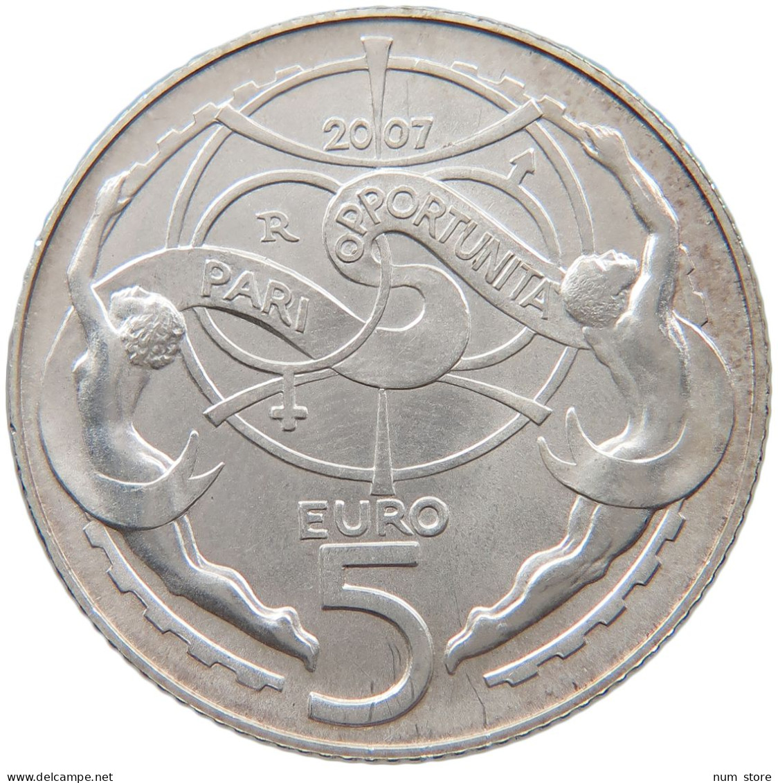 SAN MARINO 5 EURO 2007 #t029 0379 - Saint-Marin