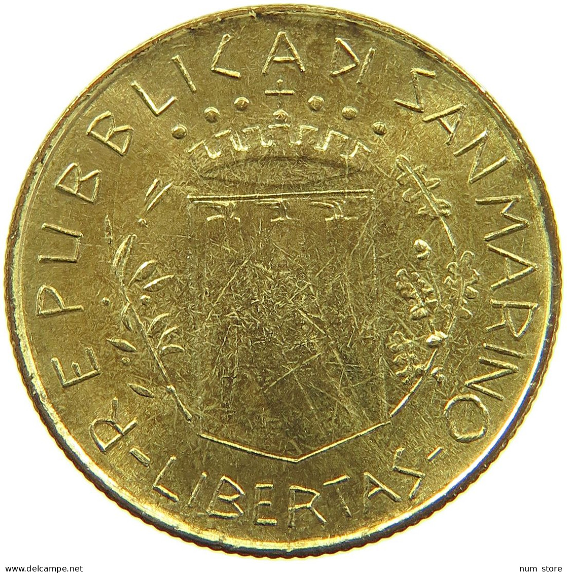 SAN MARINO 200 LIRE 1981 #s095 0603 - San Marino