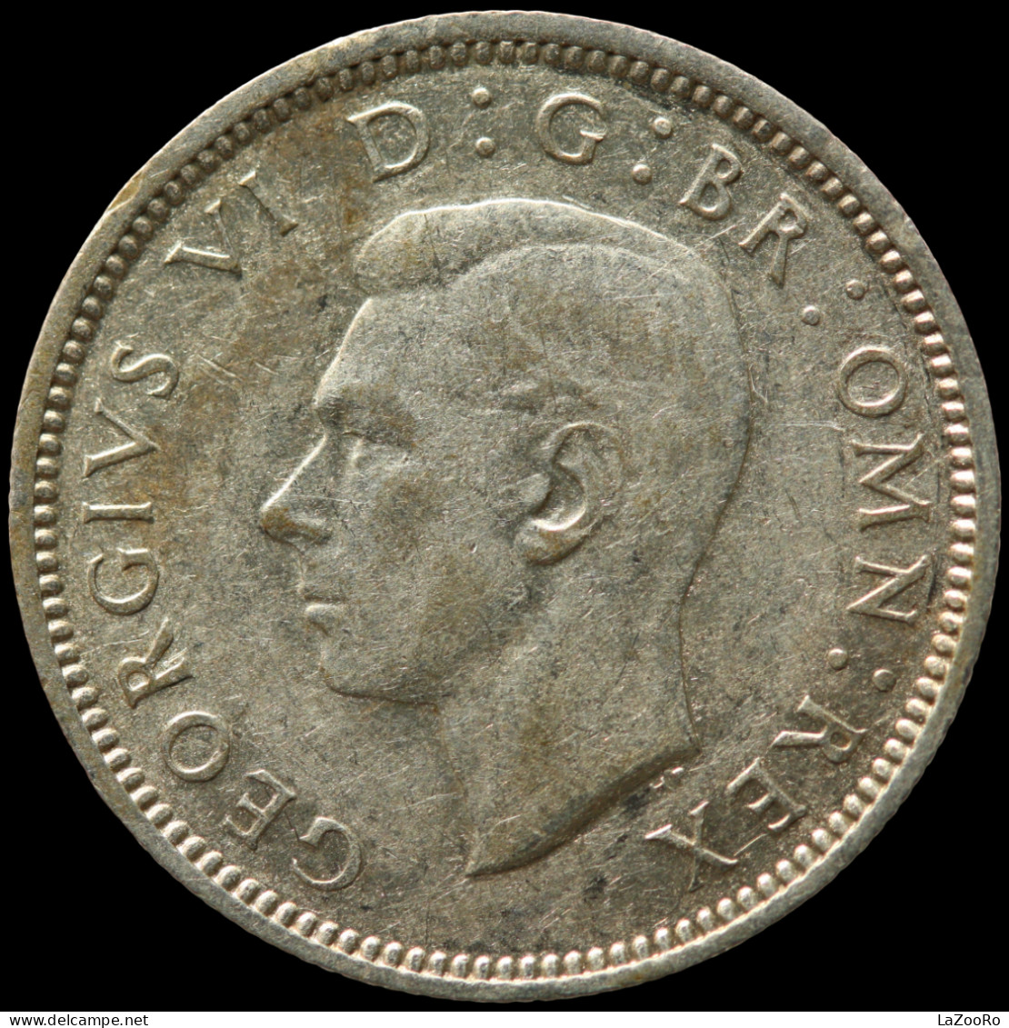 LaZooRo: Great Britain 6 Pence 1942 XF - Silver - H. 6 Pence