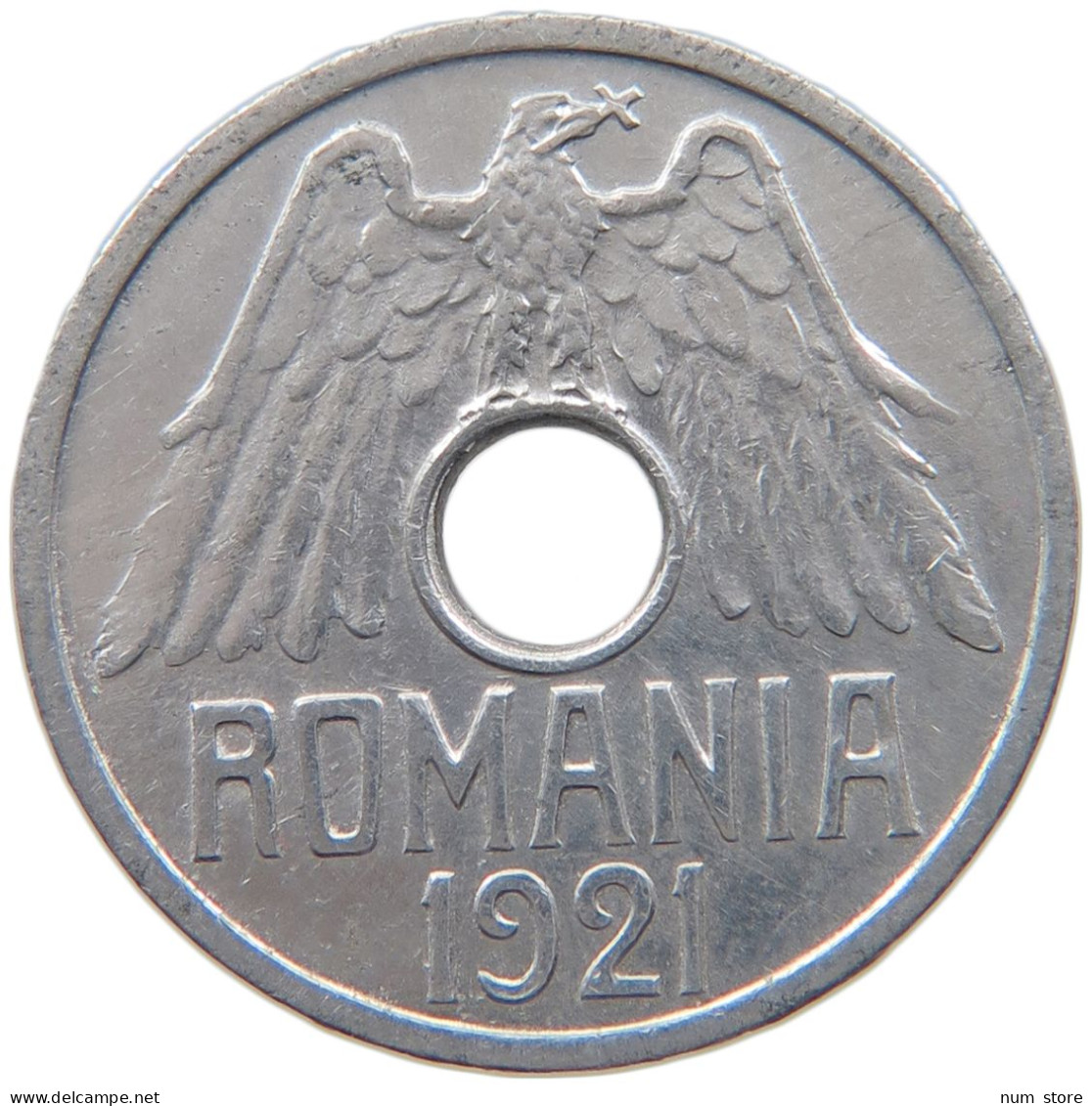 ROMANIA 50 BANI 1921 #s089 0461 - Romania