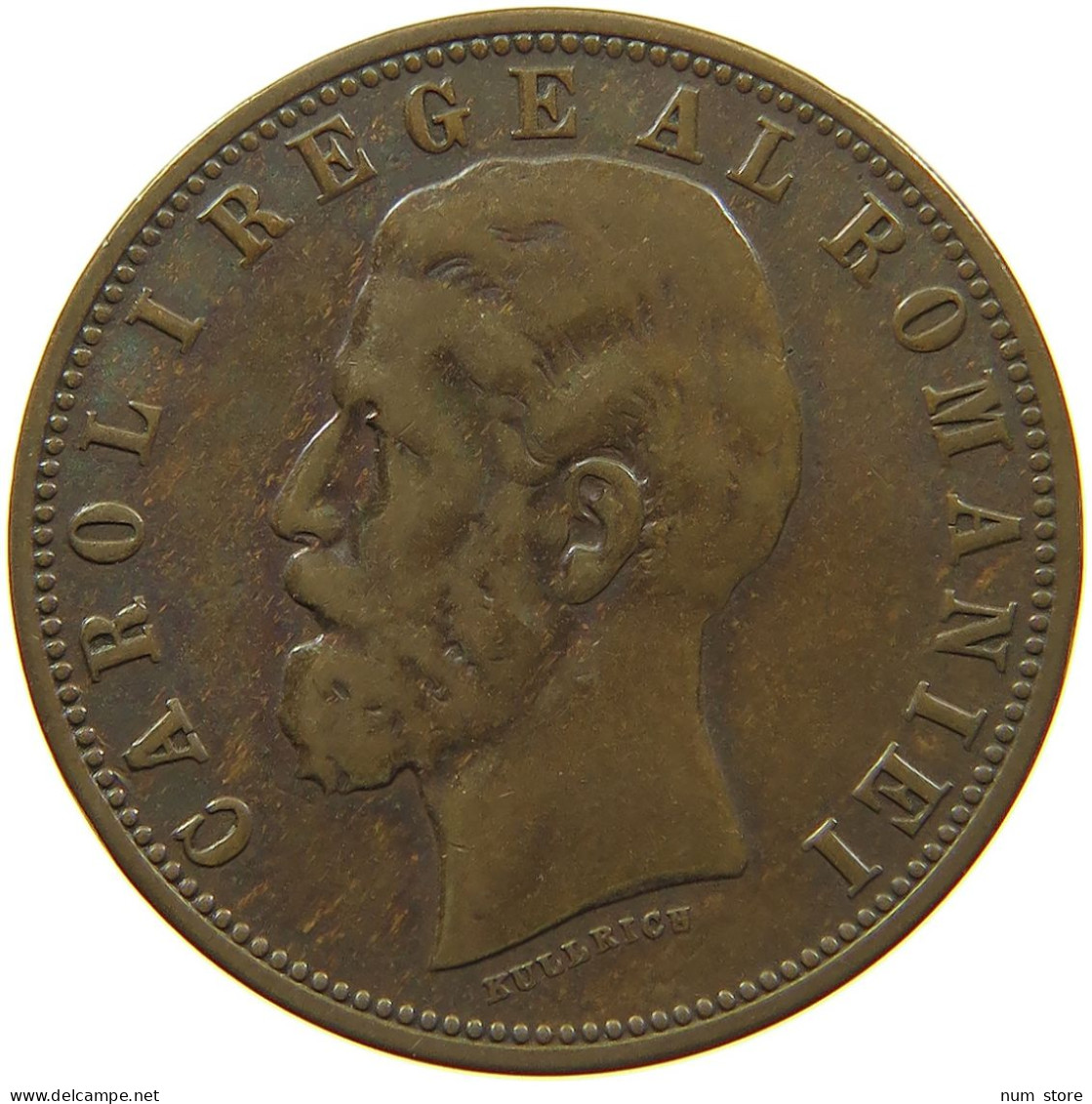 ROMANIA 5 BANI 1883 B #s098 0331 - Rumänien