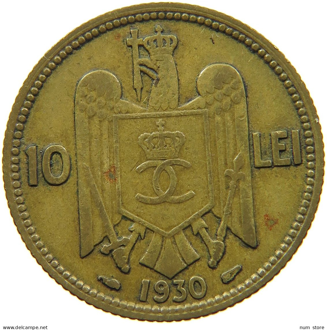 ROMANIA 10 LEI 1930 #s089 0095 - Rumänien