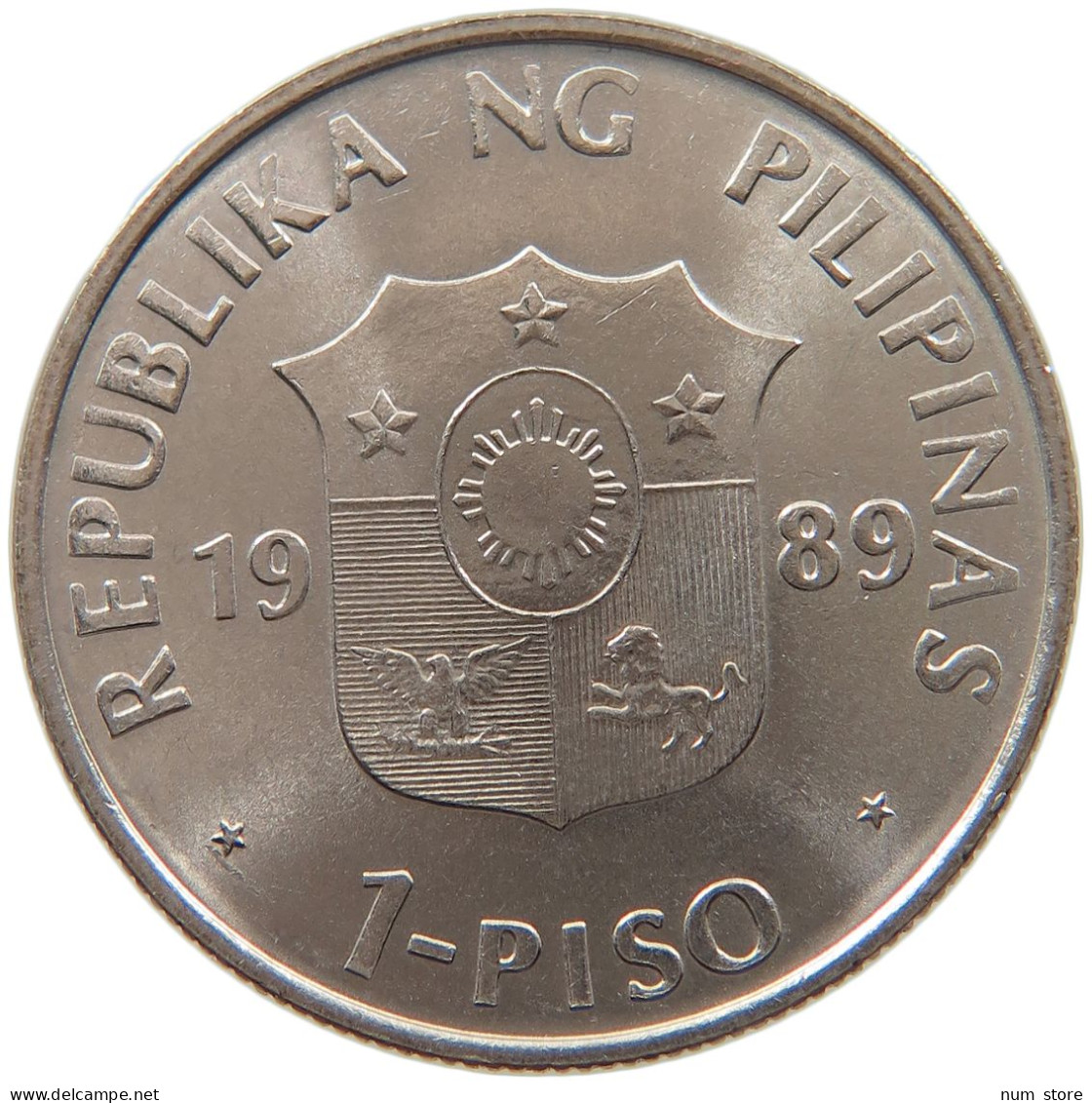 PHILIPPINES PISO 1989 #s097 0387 - Philippines