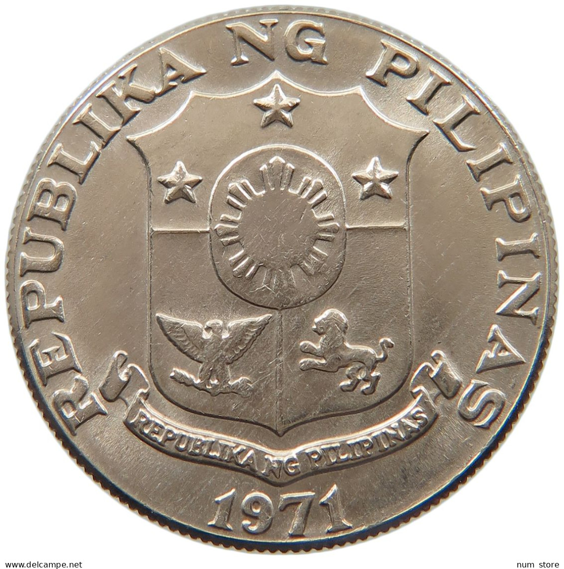 PHILIPPINES 50 SENTIMOS 1971 #s097 0401 - Philippines