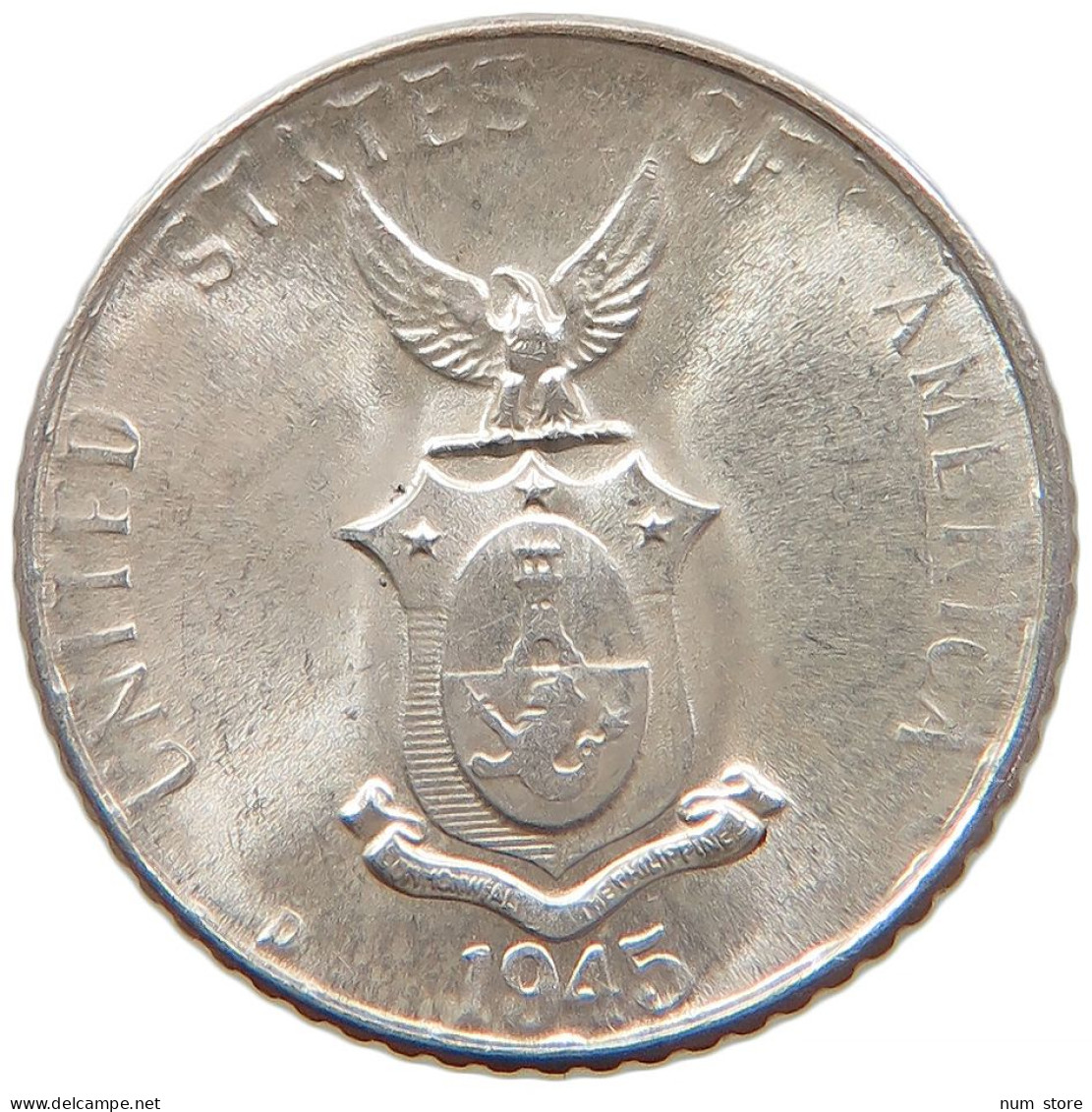 PHILIPPINES 10 CENTAVOS 1945 D #s091 0113 - Filippine