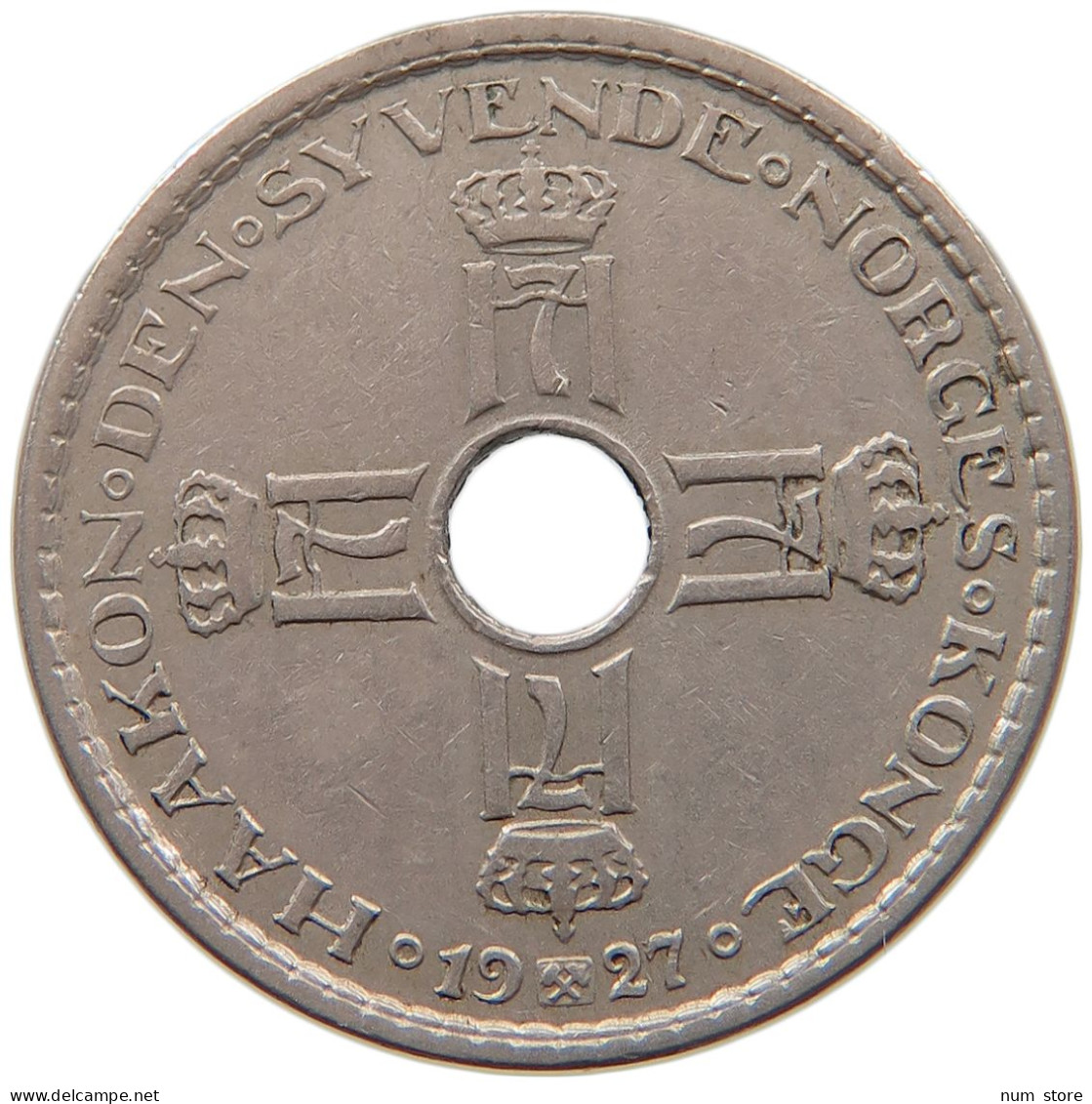 NORWAY KRONE 1927 #s095 0489 - Norwegen