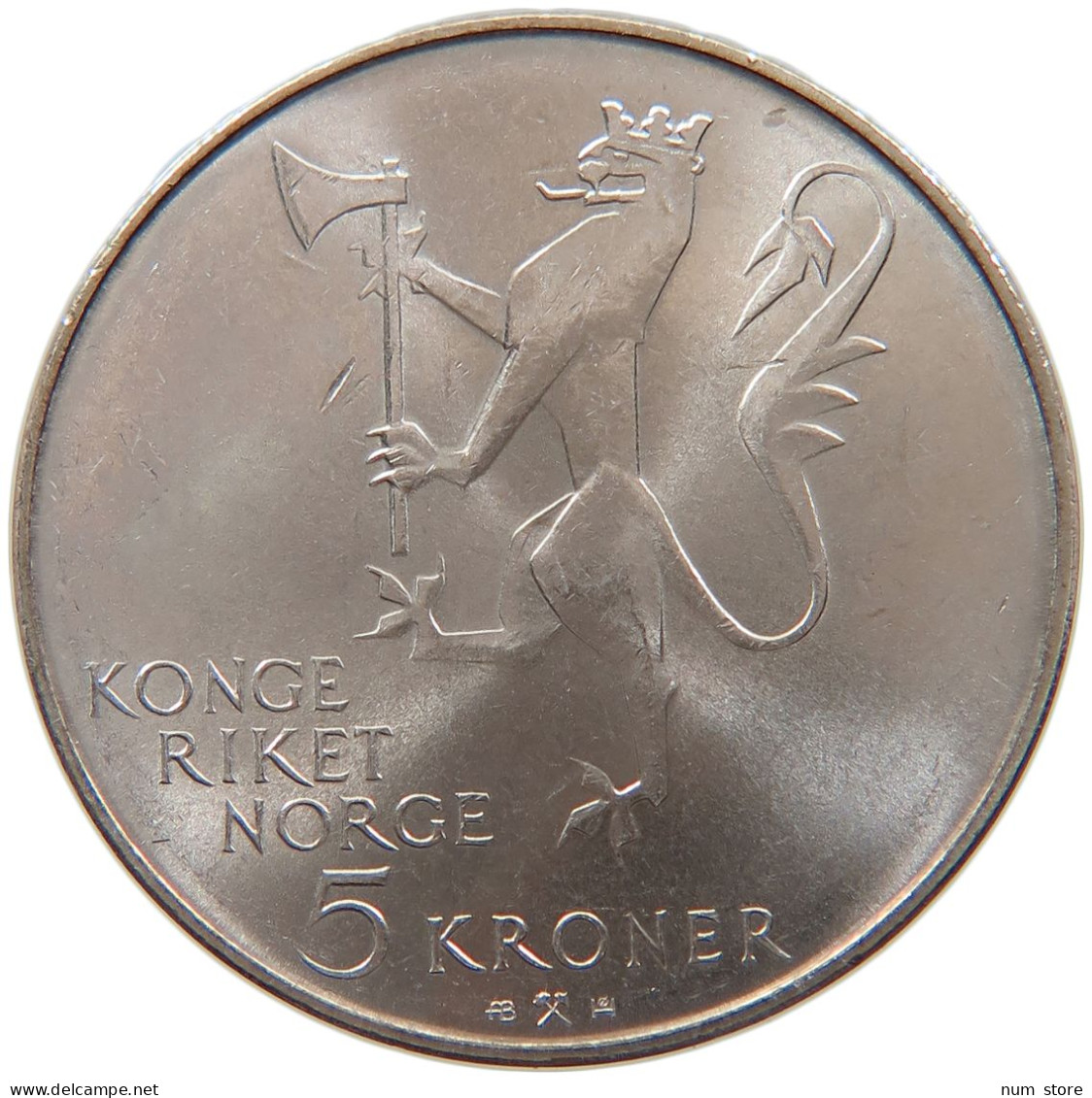 NORWAY 5 KRONER 1978 #s097 0031 - Norwegen