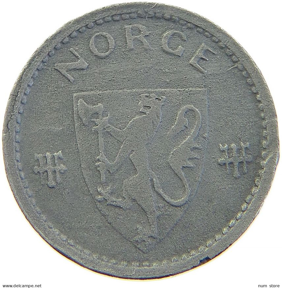 NORWAY 10 ÖRE 1942 #s100 0491 - Norvège