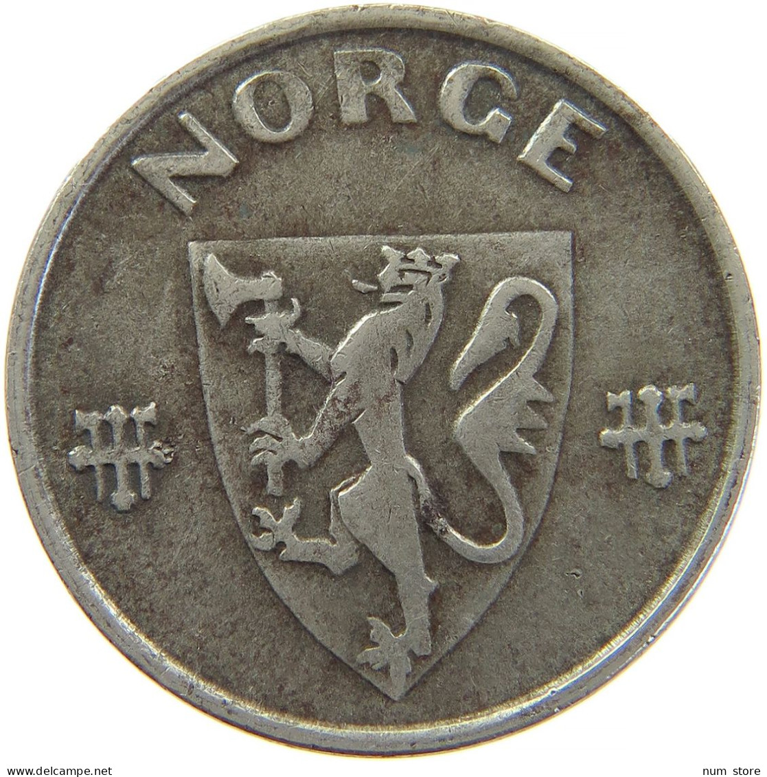 NORWAY 5 ÖRE 1942 #s092 0005 - Norvège