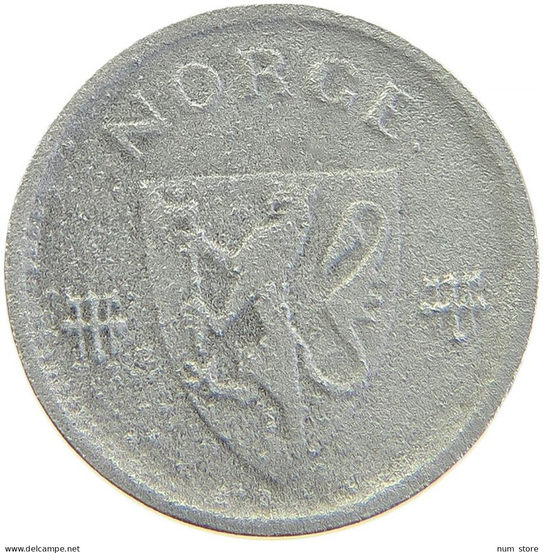 NORWAY 10 ÖRE 1942 #s100 0493 - Norvège