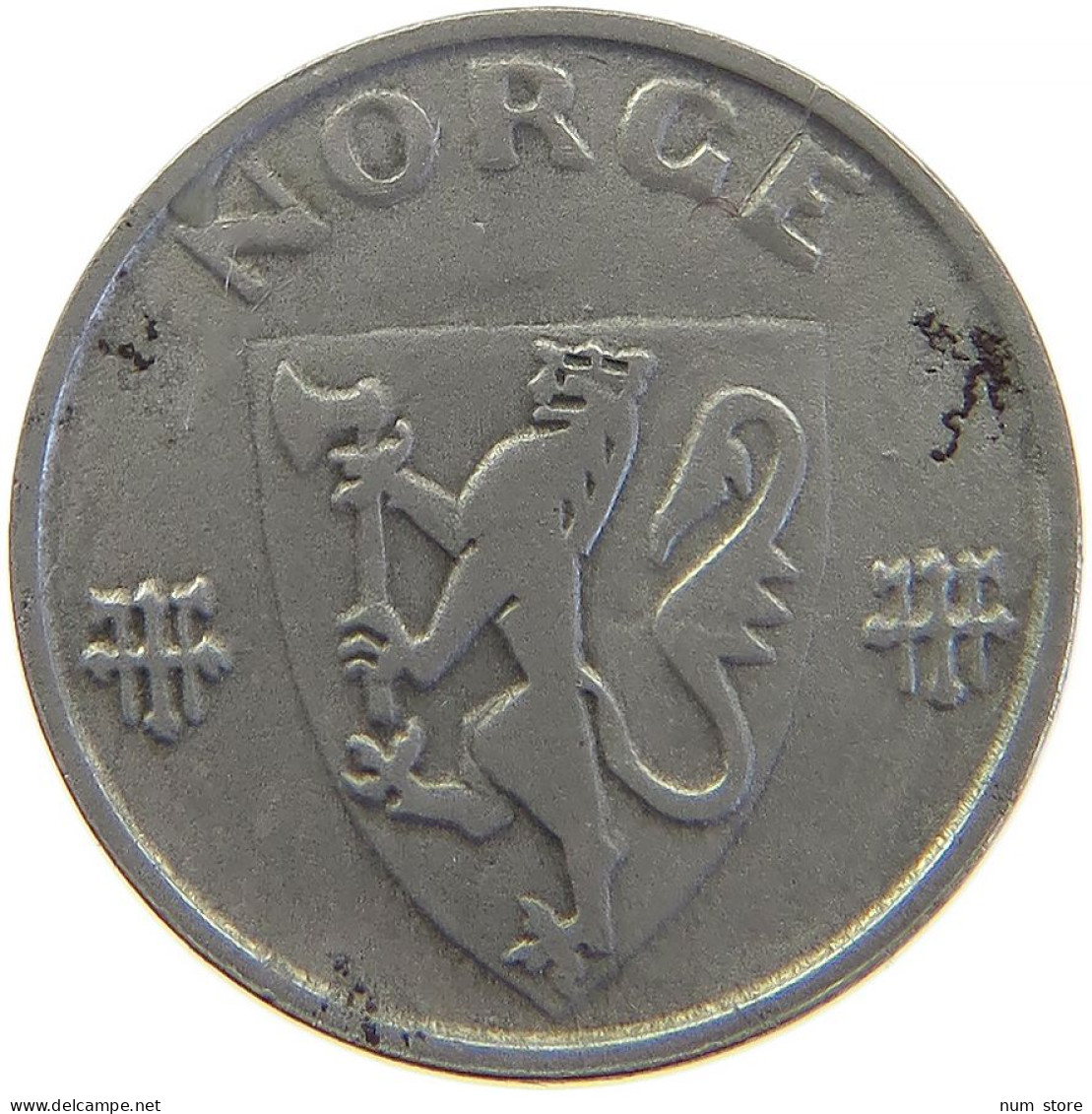 NORWAY 1 ÖRE 1942 #s100 0497 - Norvège