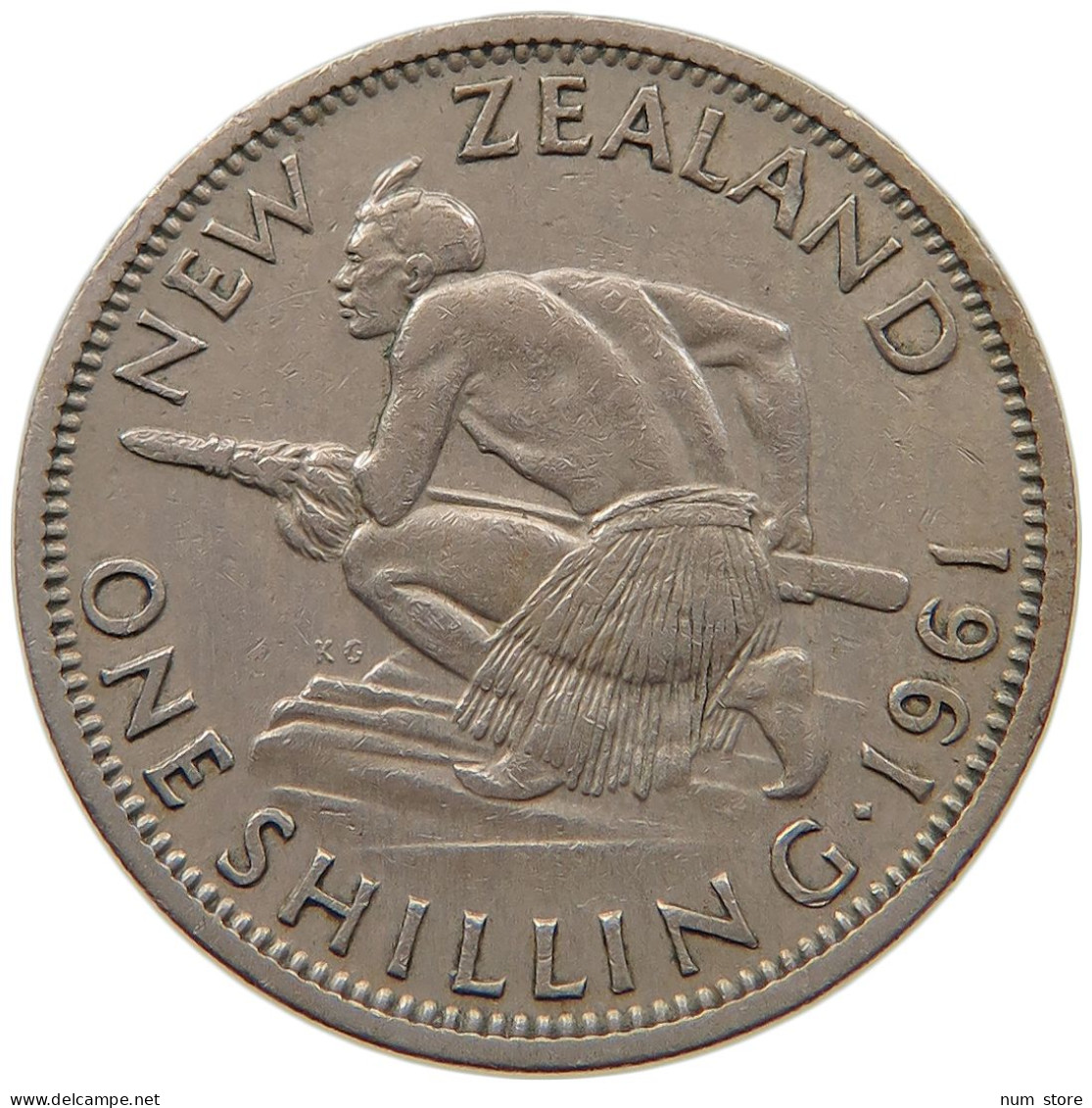 NEW ZEALAND SHILLING 1961 #s093 0465 - Nouvelle-Zélande