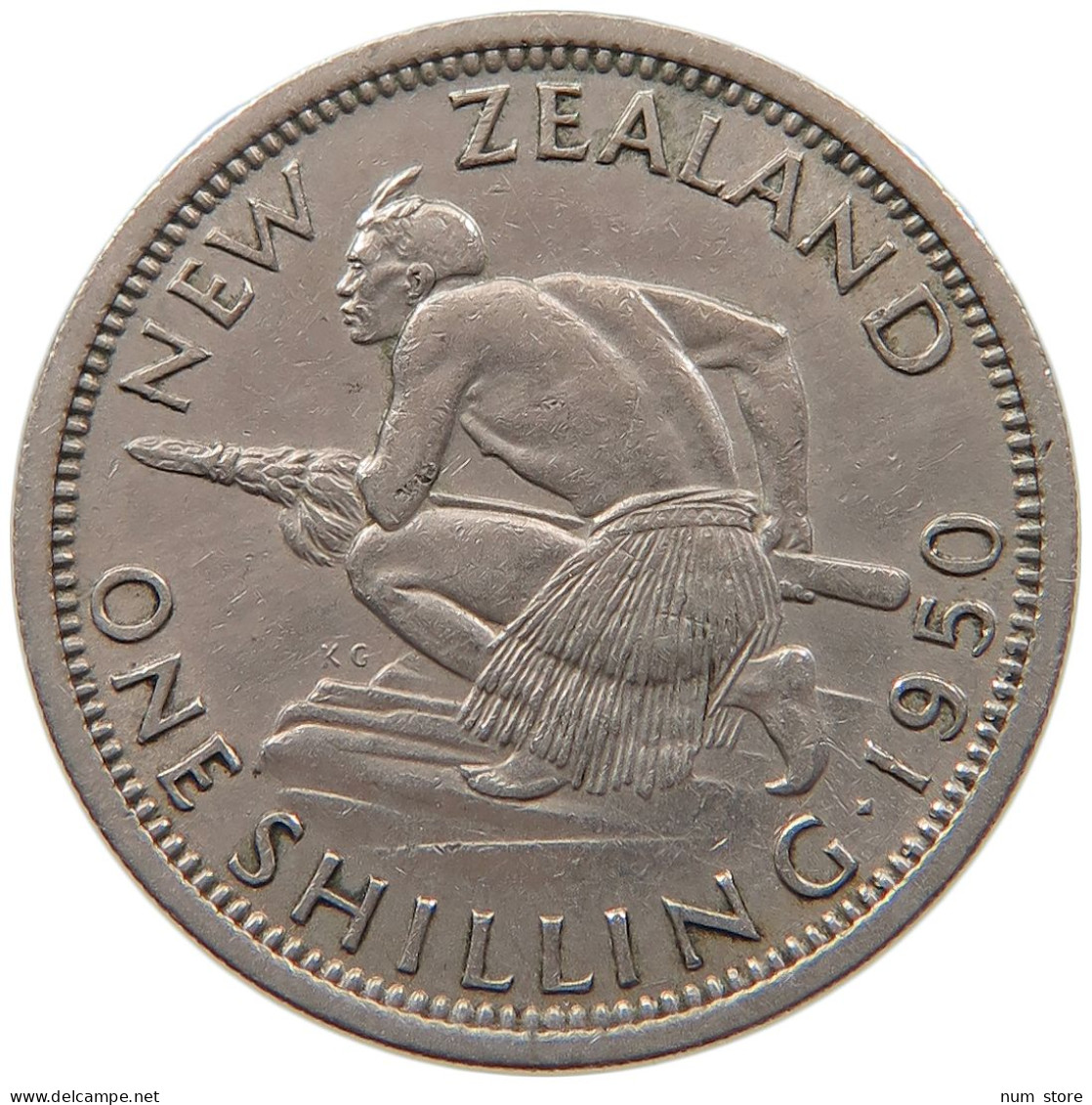 NEW ZEALAND SHILLING 1950 #s093 0453 - Neuseeland