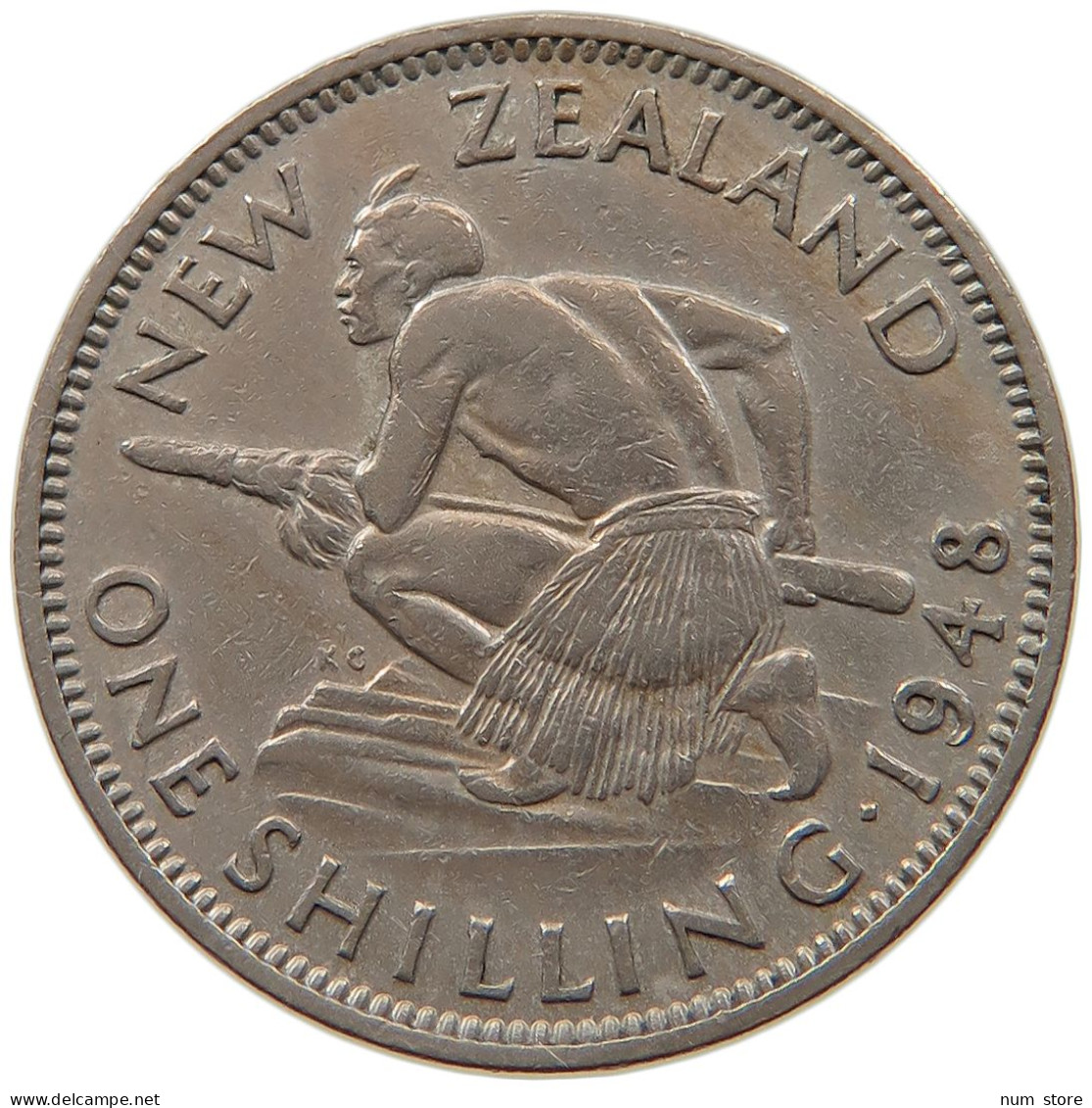 NEW ZEALAND SHILLING 1948 #s095 0517 - Neuseeland