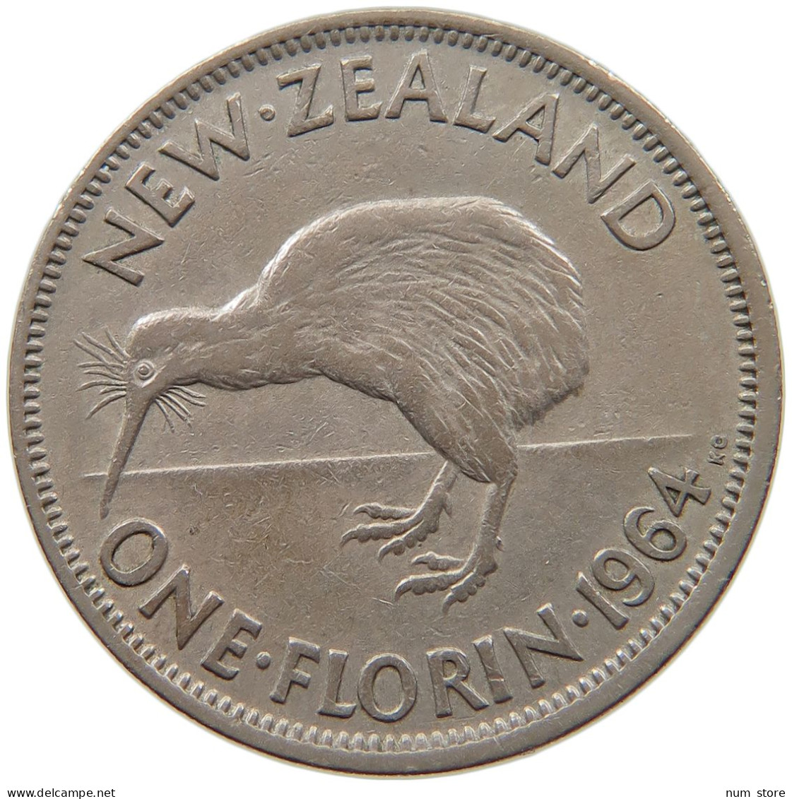 NEW ZEALAND FLORIN 1964 #s097 0391 - Neuseeland