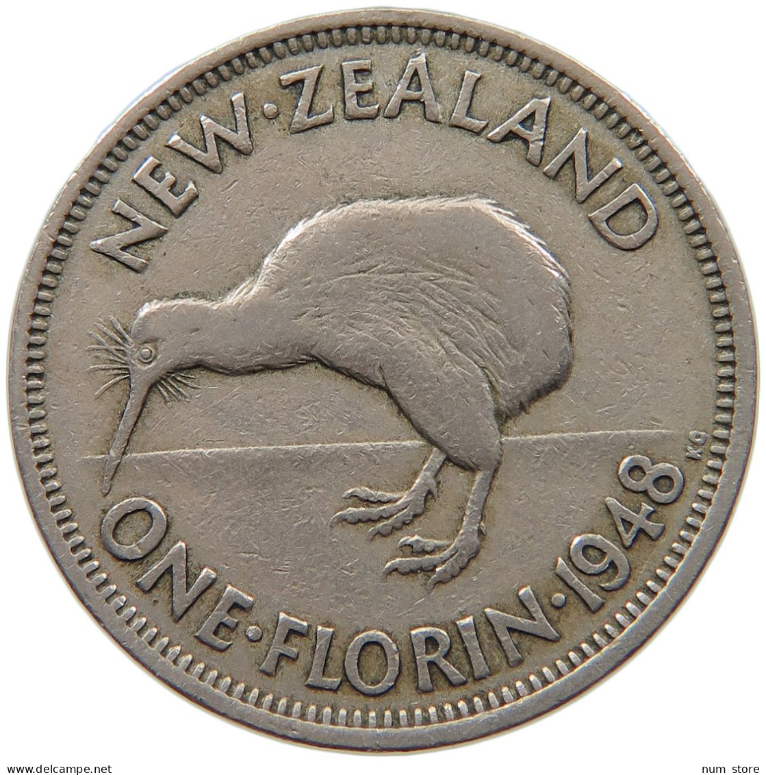 NEW ZEALAND FLORIN 1948 #s099 0247 - Neuseeland