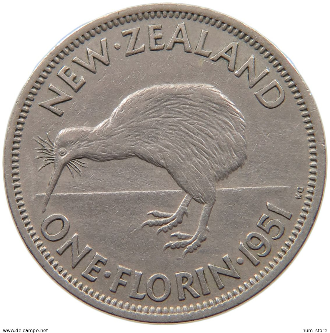 NEW ZEALAND FLORIN 1951 #s099 0245 - Neuseeland