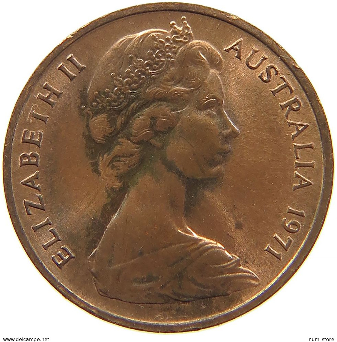 NEW ZEALAND CENT 1971 #s091 0453 - Nouvelle-Zélande