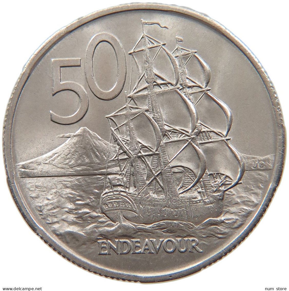 NEW ZEALAND 50 CENTS 1967 #s099 0221 - Nuova Zelanda