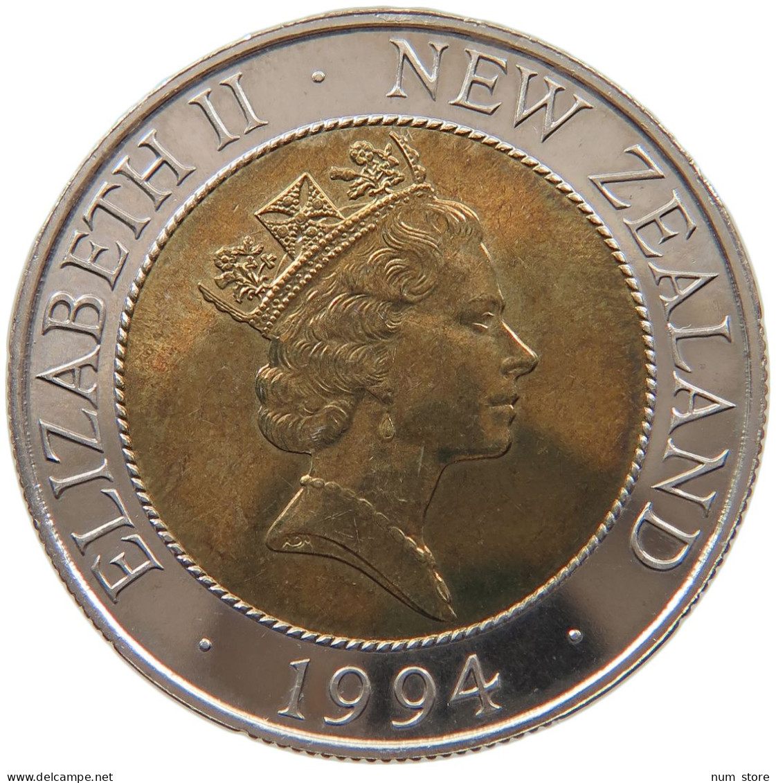 NEW ZEALAND 50 CENTS 1994 #s097 0385 - Nueva Zelanda