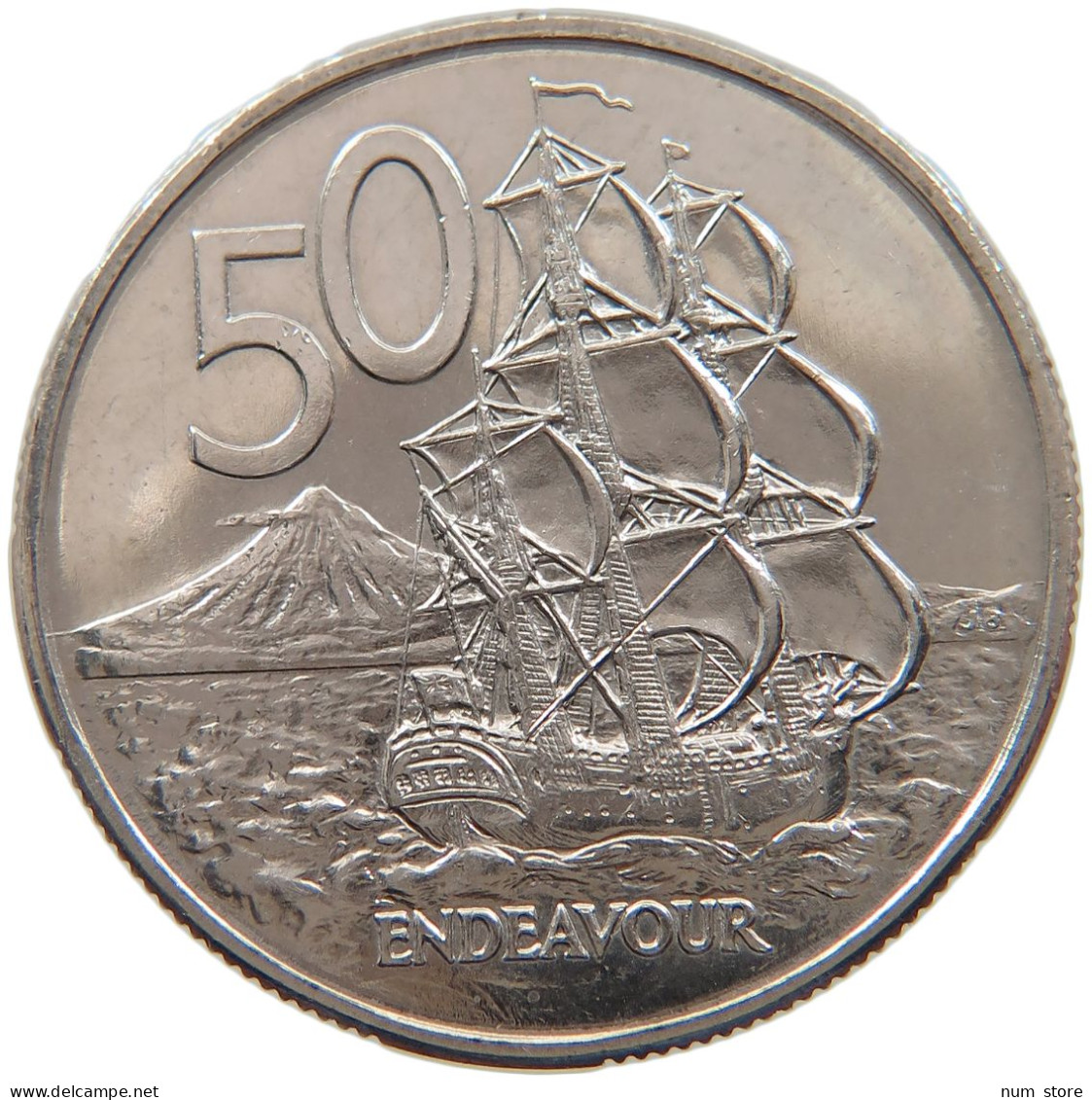 NEW ZEALAND 50 CENTS 1988 #s097 0383 - Nieuw-Zeeland