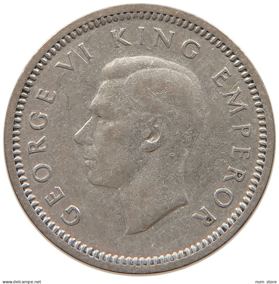 NEW ZEALAND 3 PENCE 1939 #s096 0313 - New Zealand