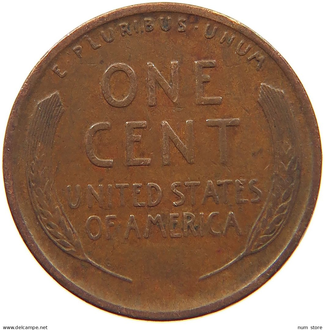 UNITED STATES OF AMERICA CENT 1924 LINCOLN #s094 0555 - 1909-1958: Lincoln, Wheat Ears Reverse