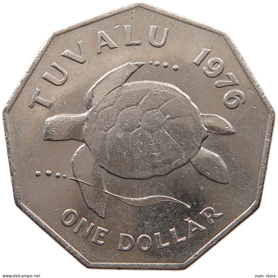 TUVALU DOLLAR 1976 #s098 0159 - Tuvalu