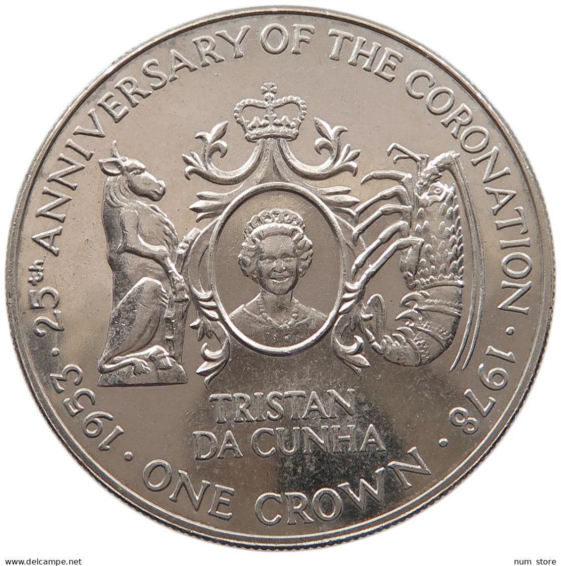 TRISTAN DA CUNHA CROWN 1978 #alb065 0383 - Colonies