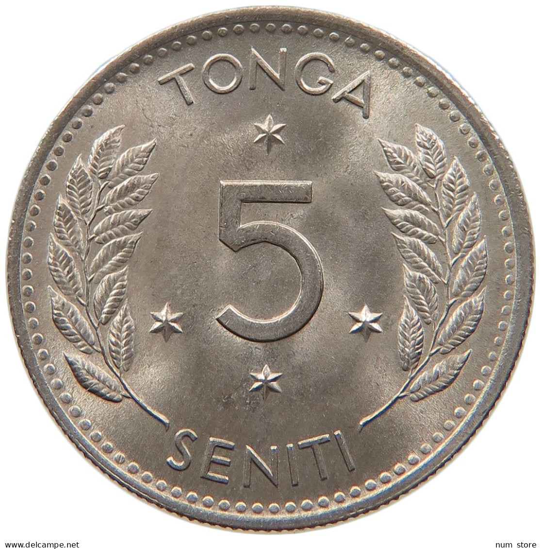 TONGA 5 SENITI 1967 #s096 0363 - Tonga