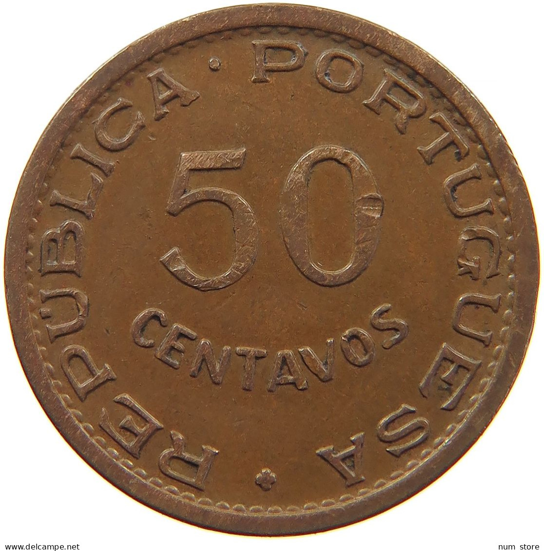 TIMOR 50 CENTAVOS 1970 #s096 0105 - Timor