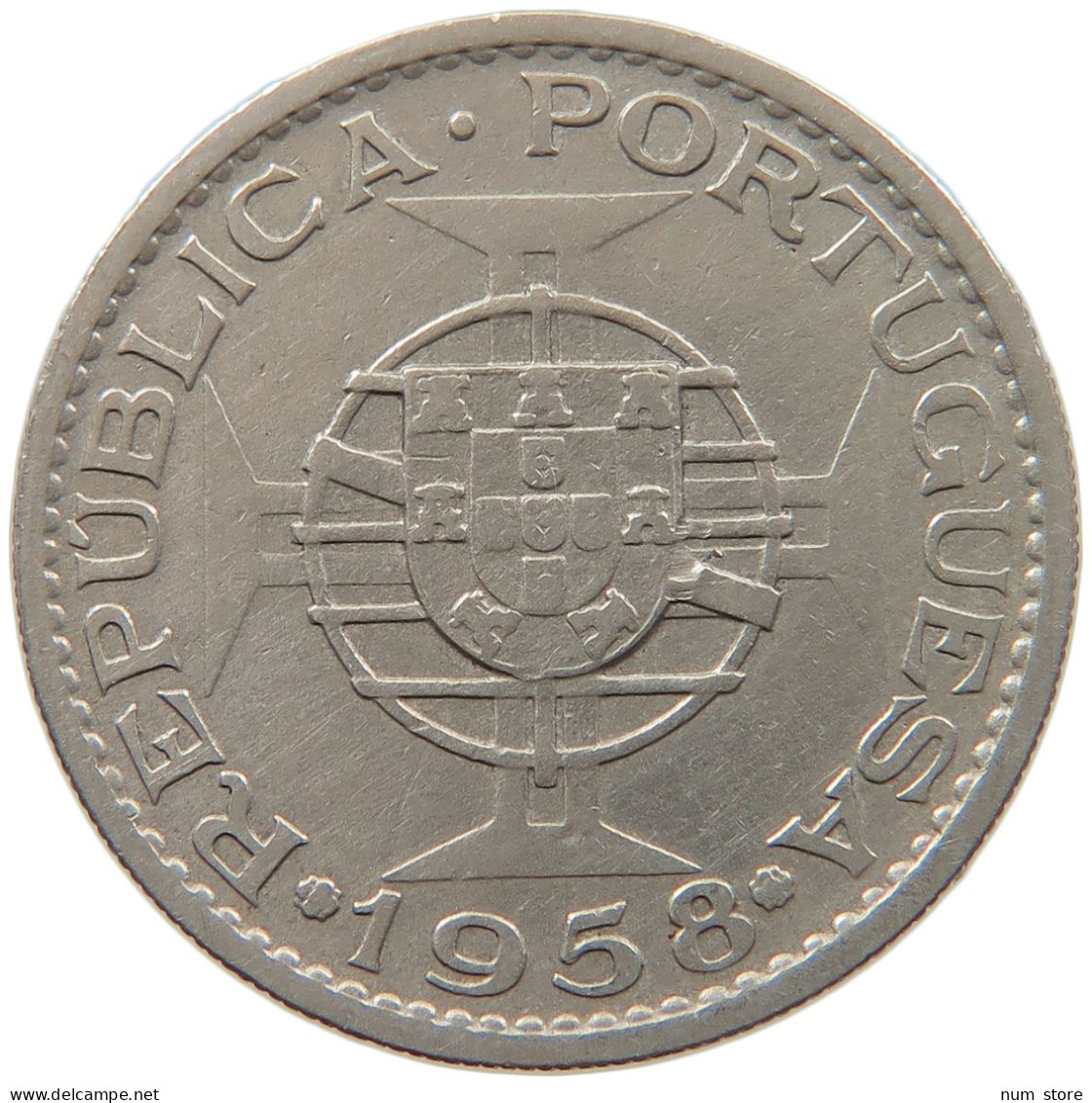 TIMOR 60 CENTAVOS 1958 #s095 0543 - Timor